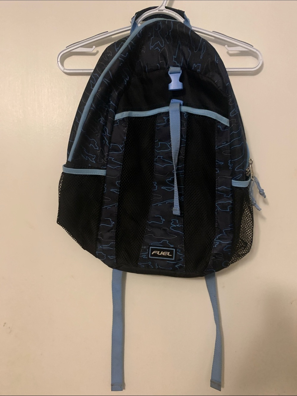 Fuel Men's Black and Light Blue Everyday Backpack